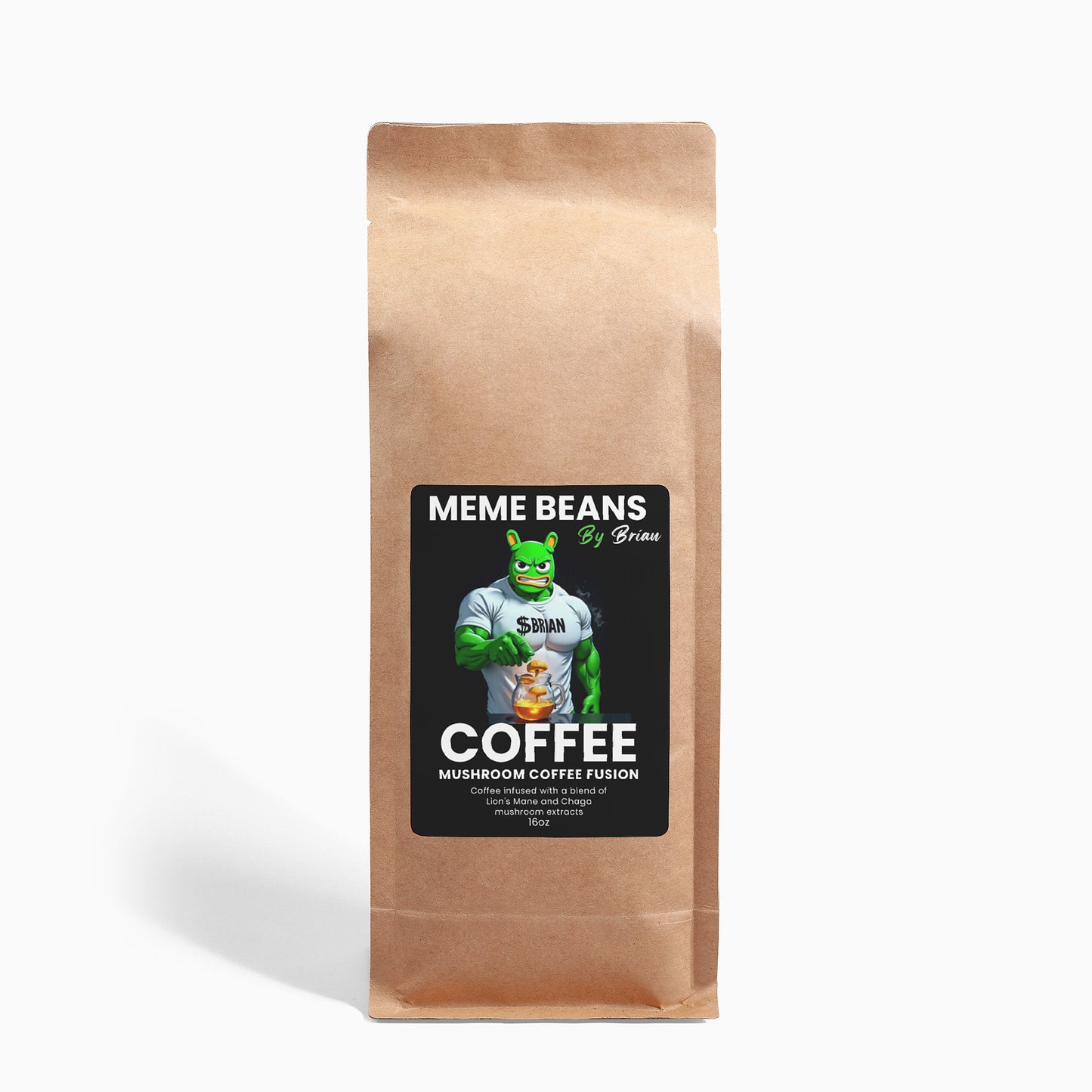 Mushroom Coffee Fusion - Lion’s Mane & Chaga 16oz