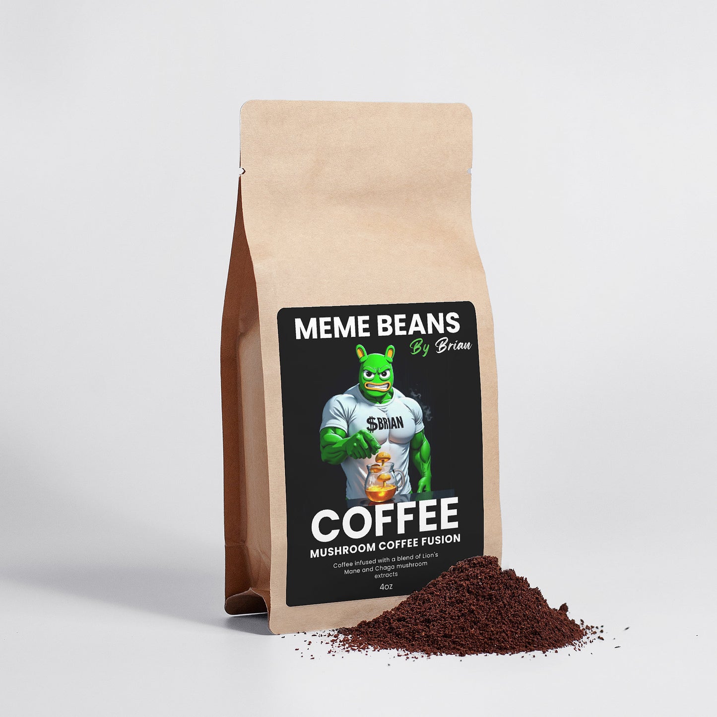 Mushroom Coffee Fusion - Lion’s Mane & Chaga 4oz